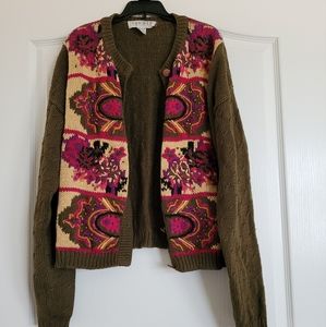 Vintage Studio Michelle Stuart Cardigan Green M